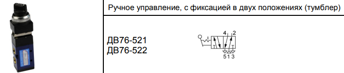 Условно-графическое обозначение ДB521-ДB522